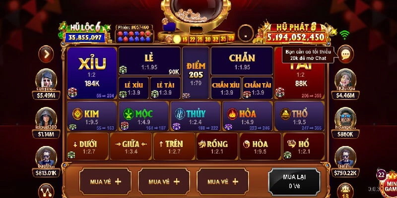 Cách chọn số, các cửa cược và tính điểm trong Keno Lộc Phát