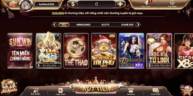 Các mini game tại đây rất phổ biến và thu hút người chơi